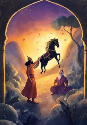 THE STORY of THE MAGIC HORSE