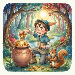 THE BOY and THE NUTS