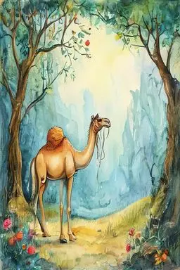 THE CAMEL and HIS MASTER