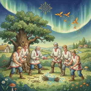 THE FARMER and HIS SONS