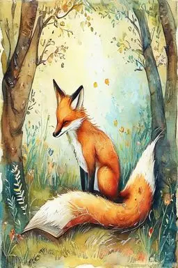 THE FOX with HIS TAIL CUT OFF