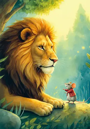 THE LION and THE MOUSE