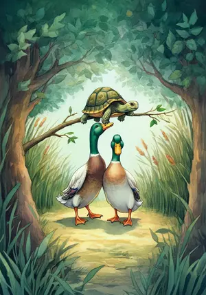 THE TORTOISE and THE DUCKS