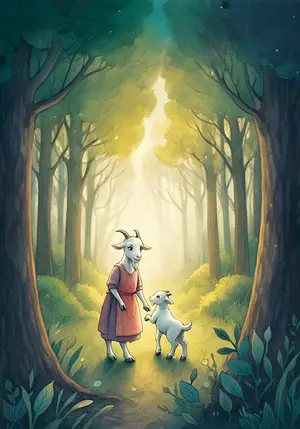 THE WOLF, THE GOAT, and THE KID