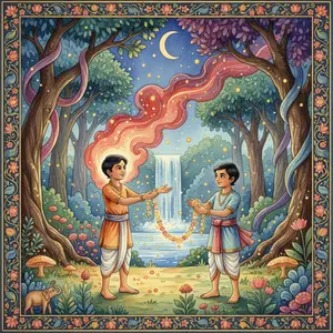 HOW TWO INDIAN BOYS SETTLED a QUARREL