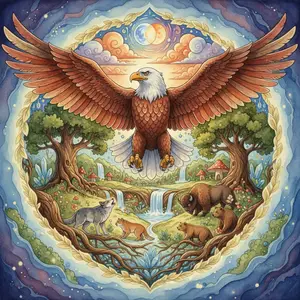 WHY the EAGLE DEFENDS AMERICANS