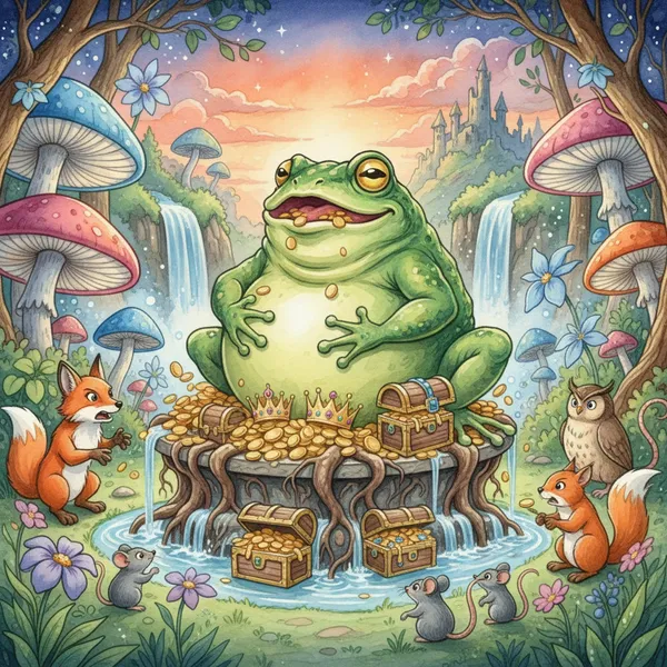 Cover: THE VORACIOUS FROG