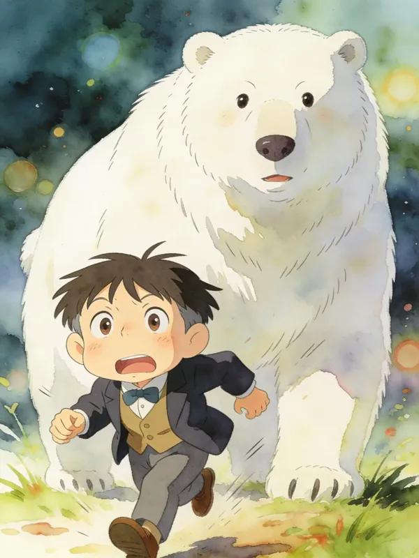 Cover: THE GREAT WHITE BEAR