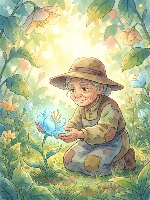 Cover: THE MAGIC FLOWER