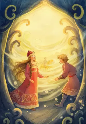 The Story of the Tsarevich Ivan, and of the Harp That Harped Without a Harper