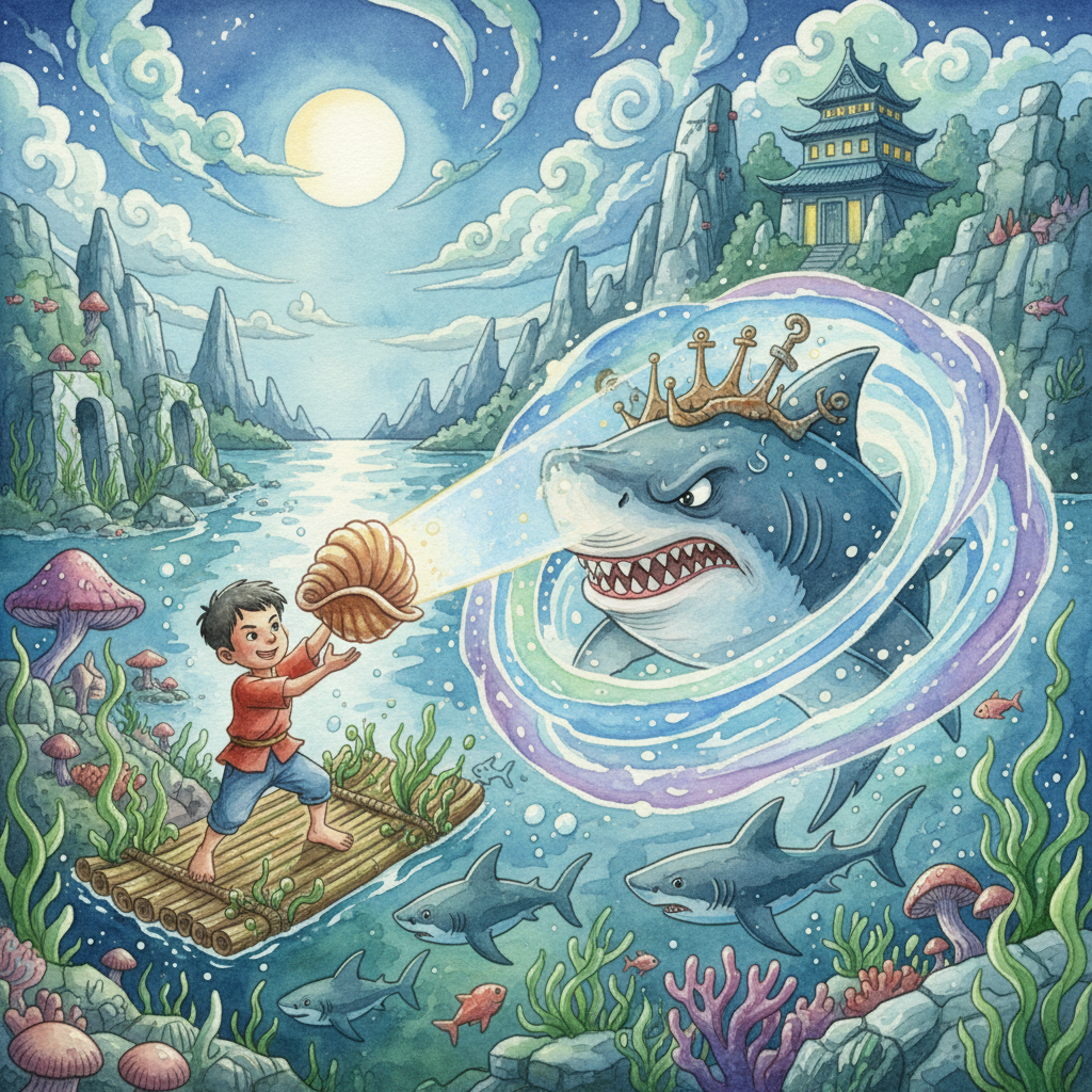 The Boy Pu-nia and the King of the Sharks