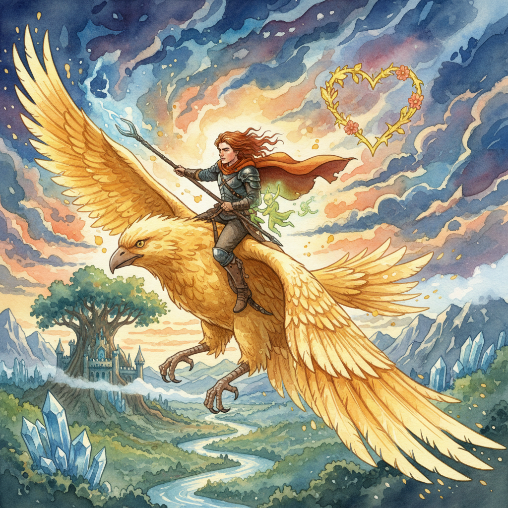 The Last Flight of Eean and Bird-of-Gold