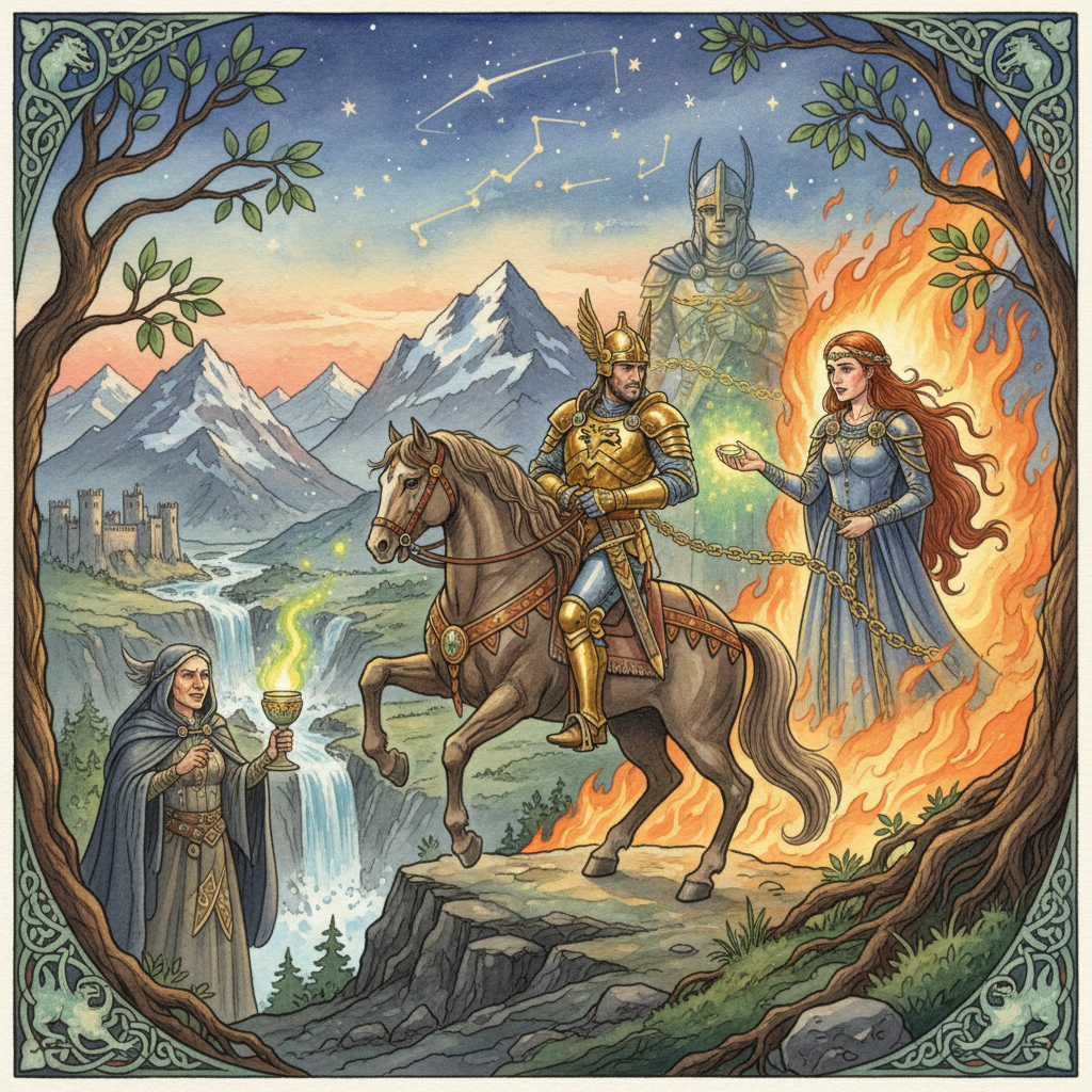 HOW BRYNHILD WAS WON for GUNNAR