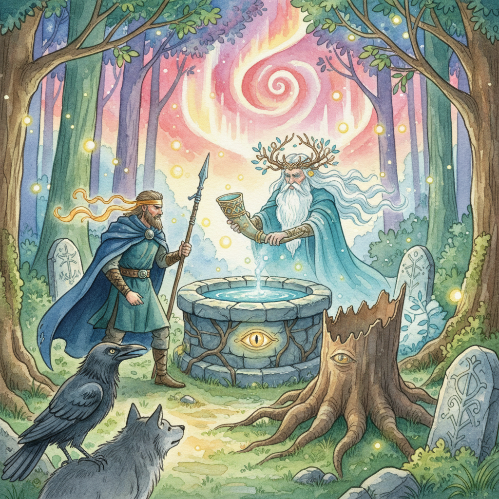 ODIN GOES to MIMIR'S WELL