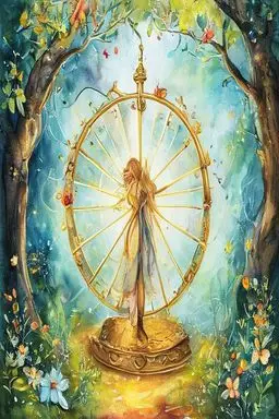 THE GOLDEN SPINNING WHEEL