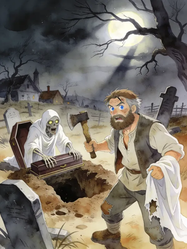 Cover: The Awful Drunkard