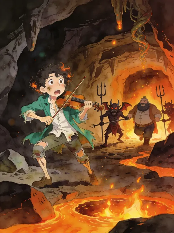 Cover: The Fiddler in Hell