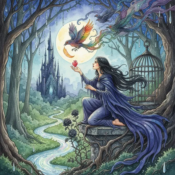 Cover: THE BIRD of SHADOWS