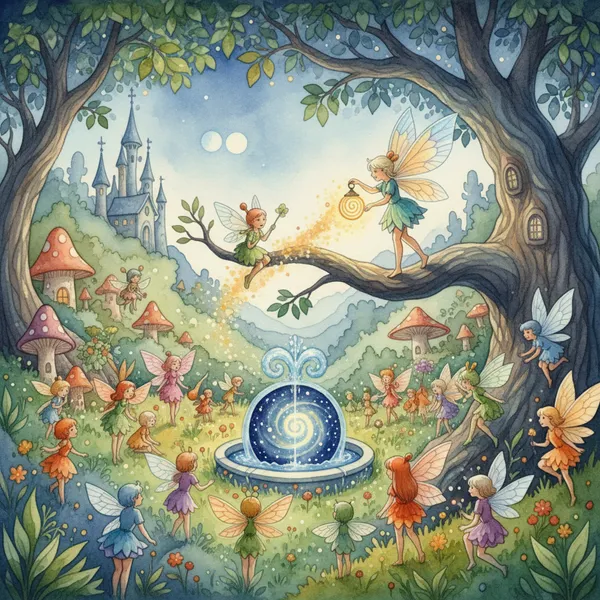 Cover: THE FAIRY WHO WAS