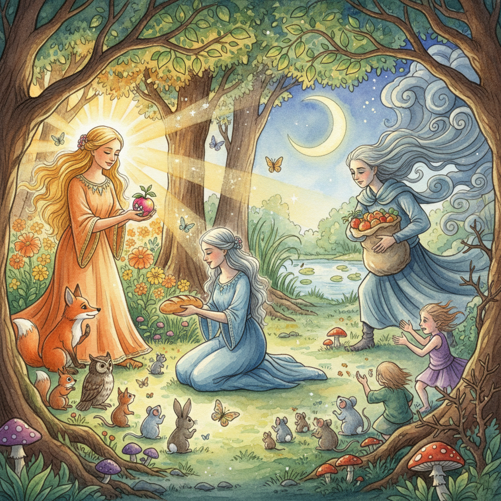 How Sun, Moon, and Wind Went Out to Dinner