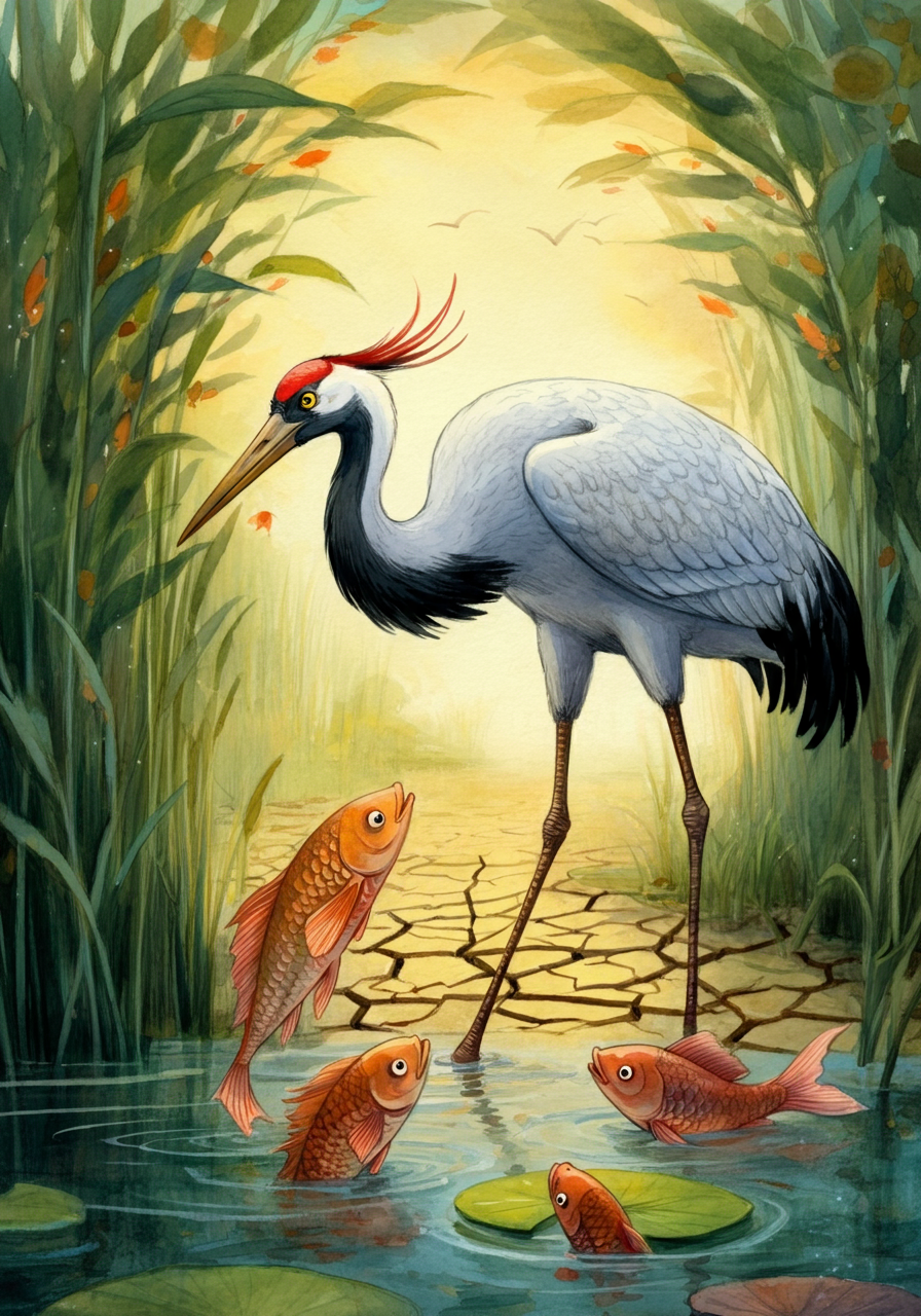 The Cruel Crane Outwitted