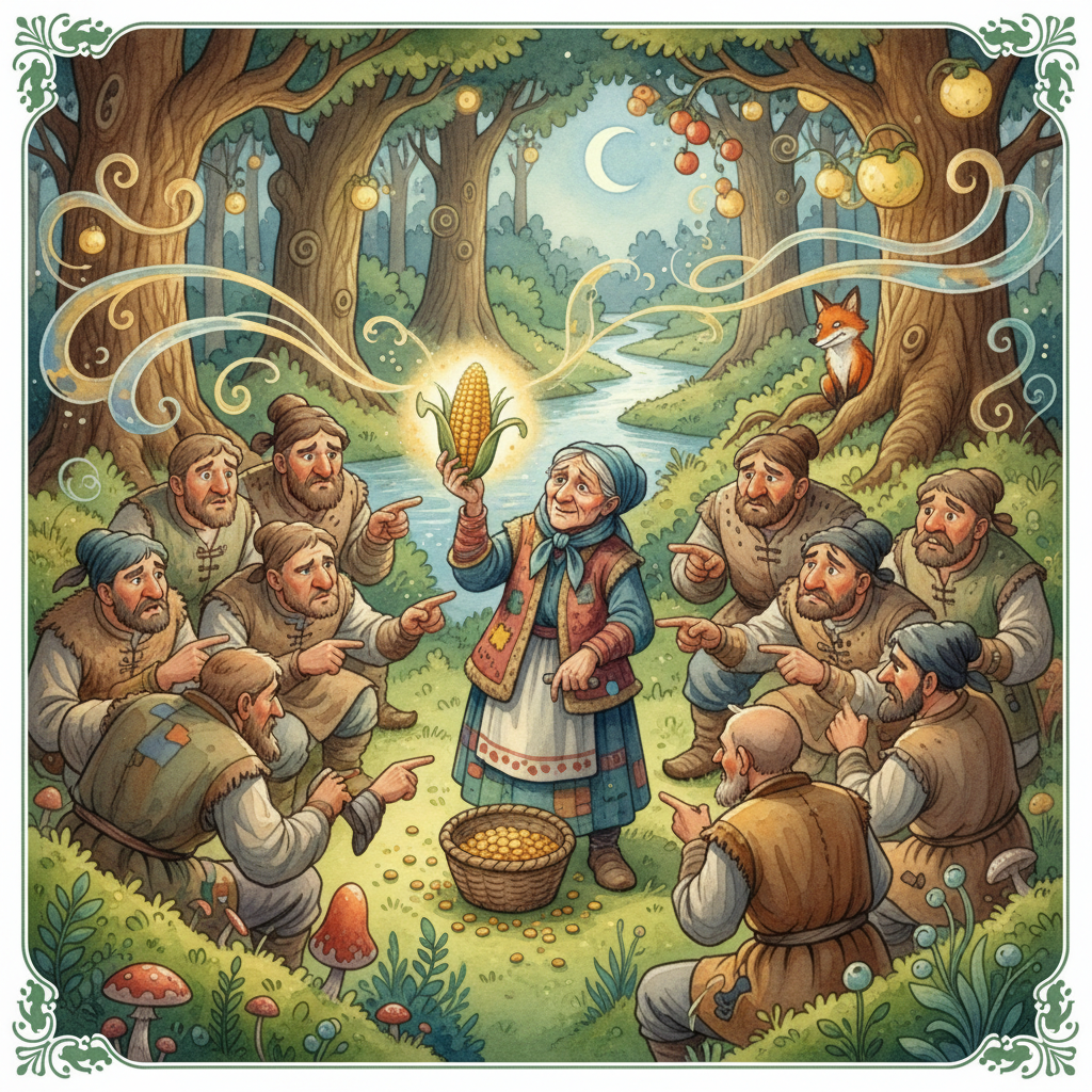 THE EAR of CORN and THE TWELVE MEN