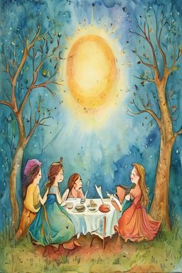 How the Sun, the Moon, and the Wind Went Out to Dinner