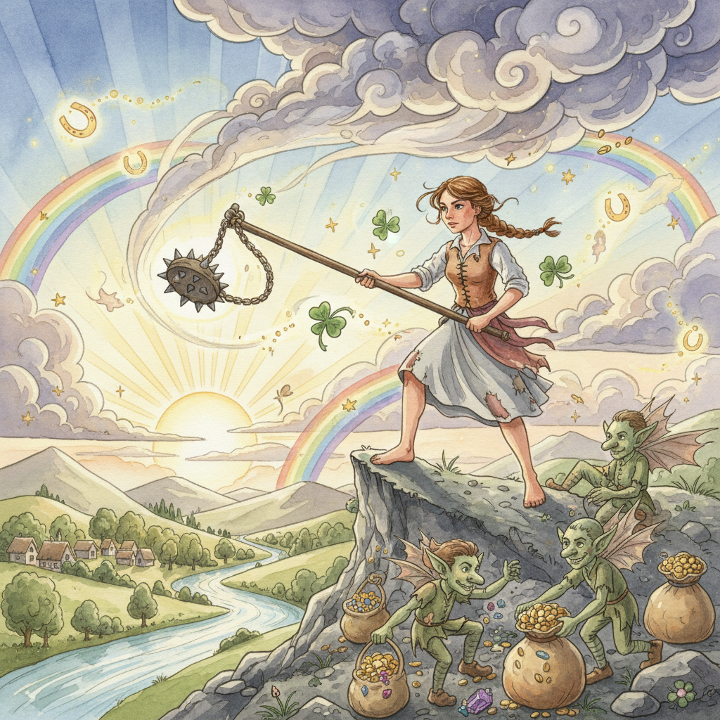 The Flail Which Came from the Clouds