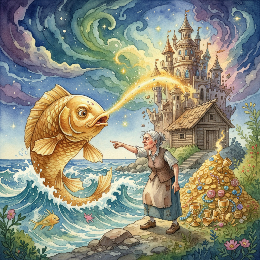 The Old Woman and the Fish