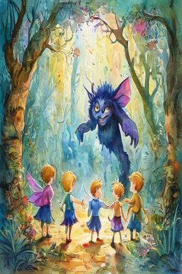 The Seven Boys and the Monster