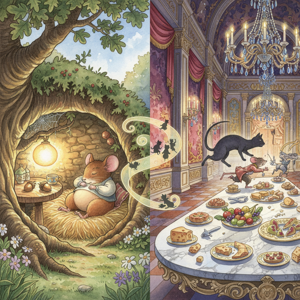 The Town Mouse and the Country Mouse