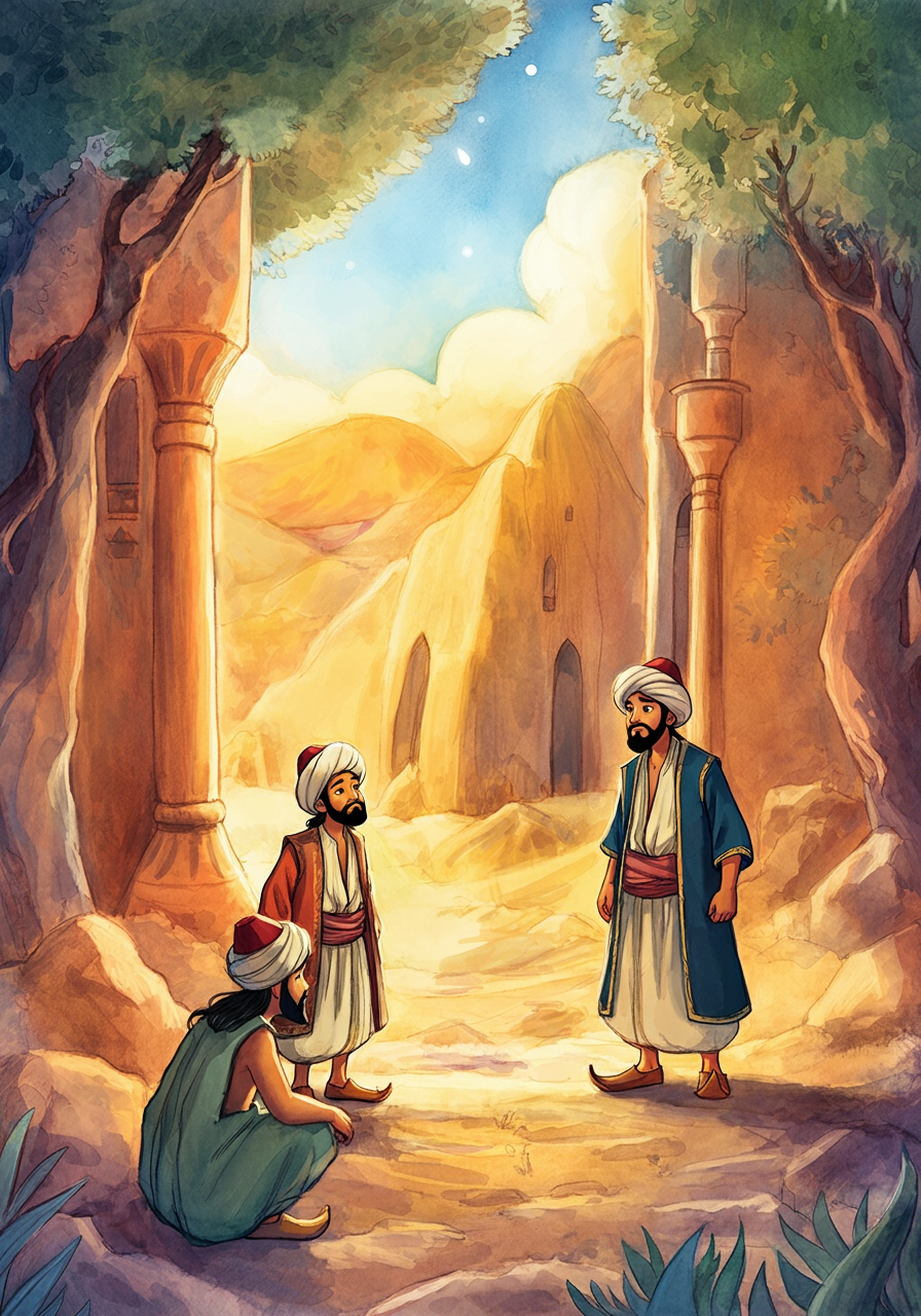 STORY of the SULTAN of YEMEN and HIS THREE SONS