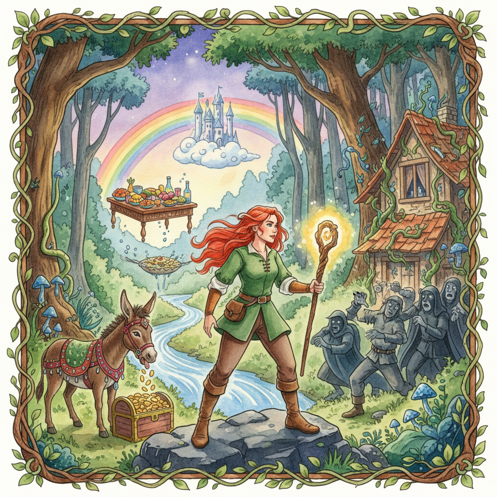 The Table, the Ass, and the Stick