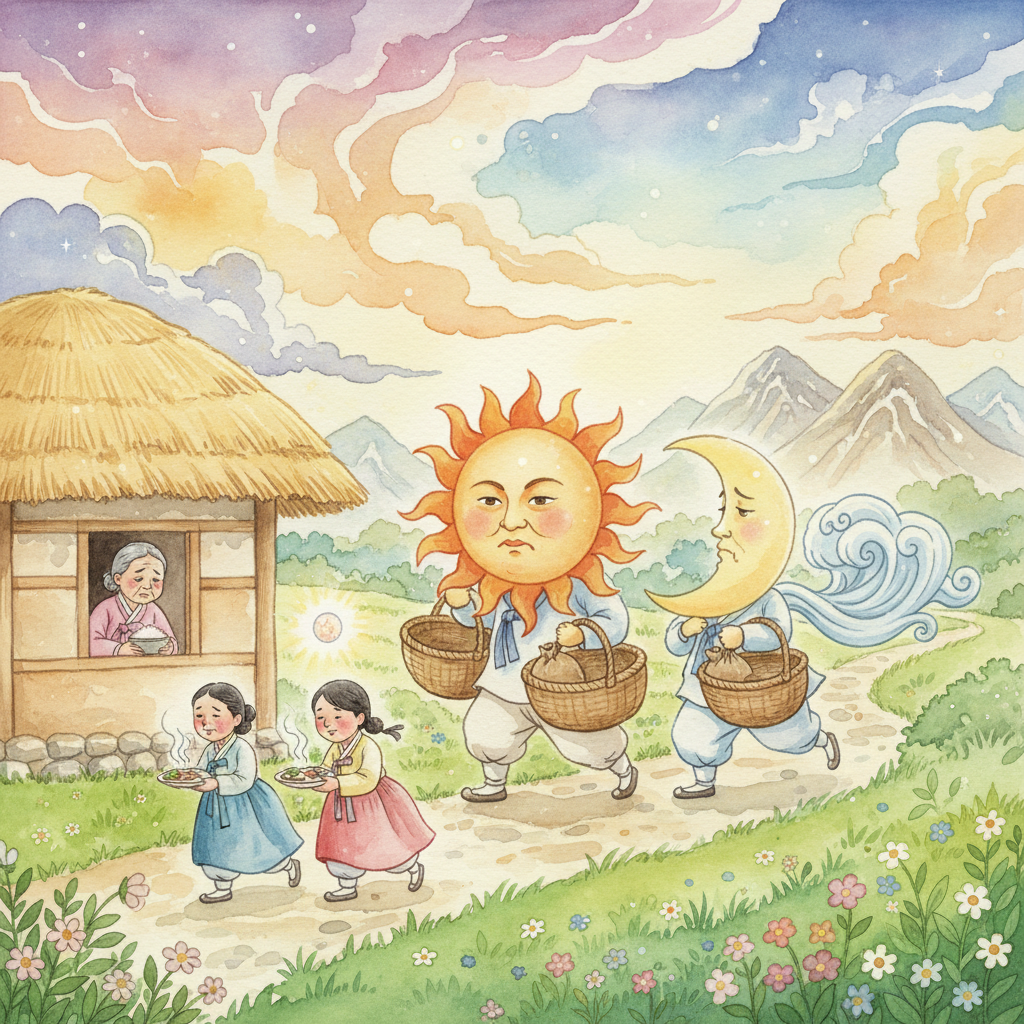 HOW SUN, MOON and WIND WENT OUT to DINNER