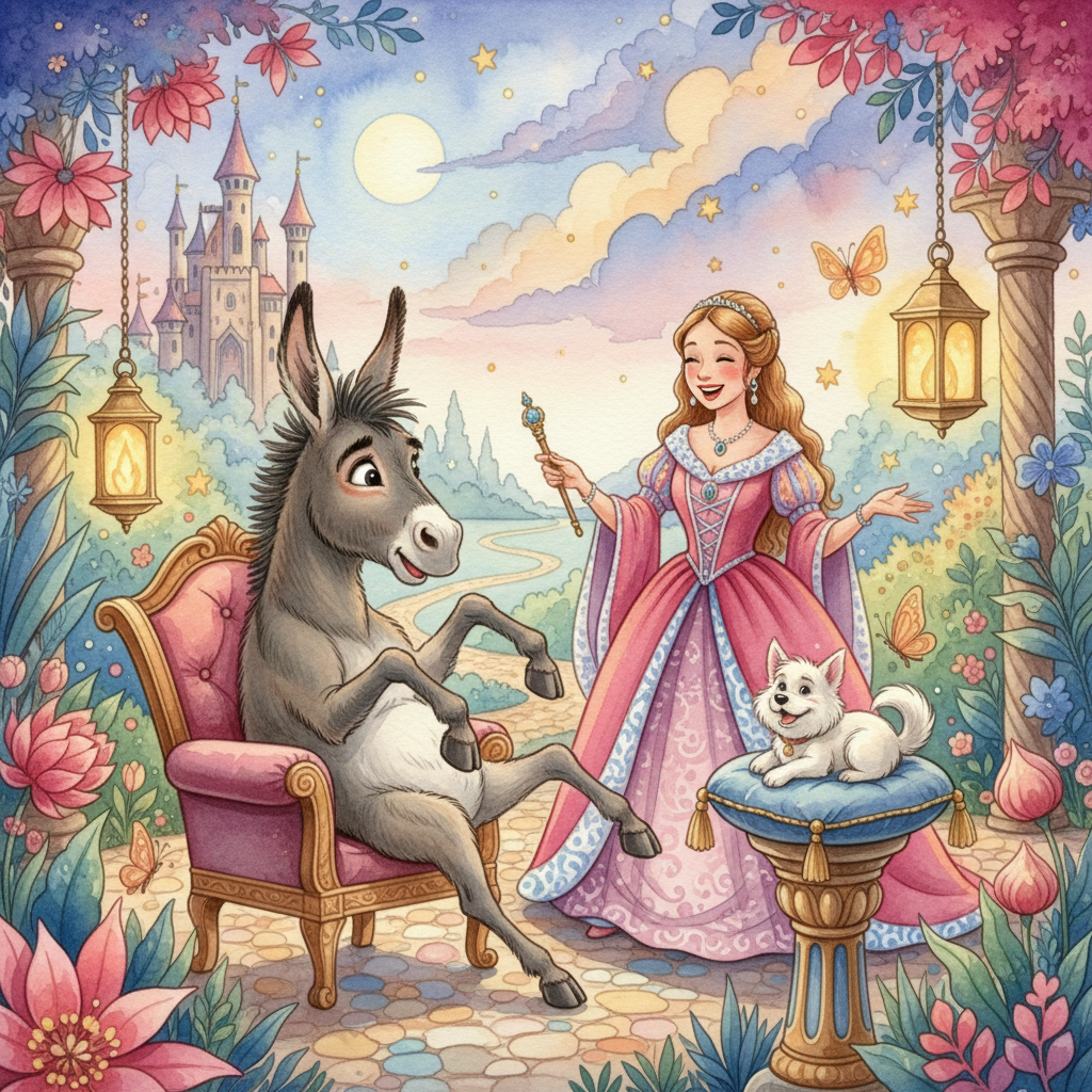 THE ASS and THE LAP-DOG