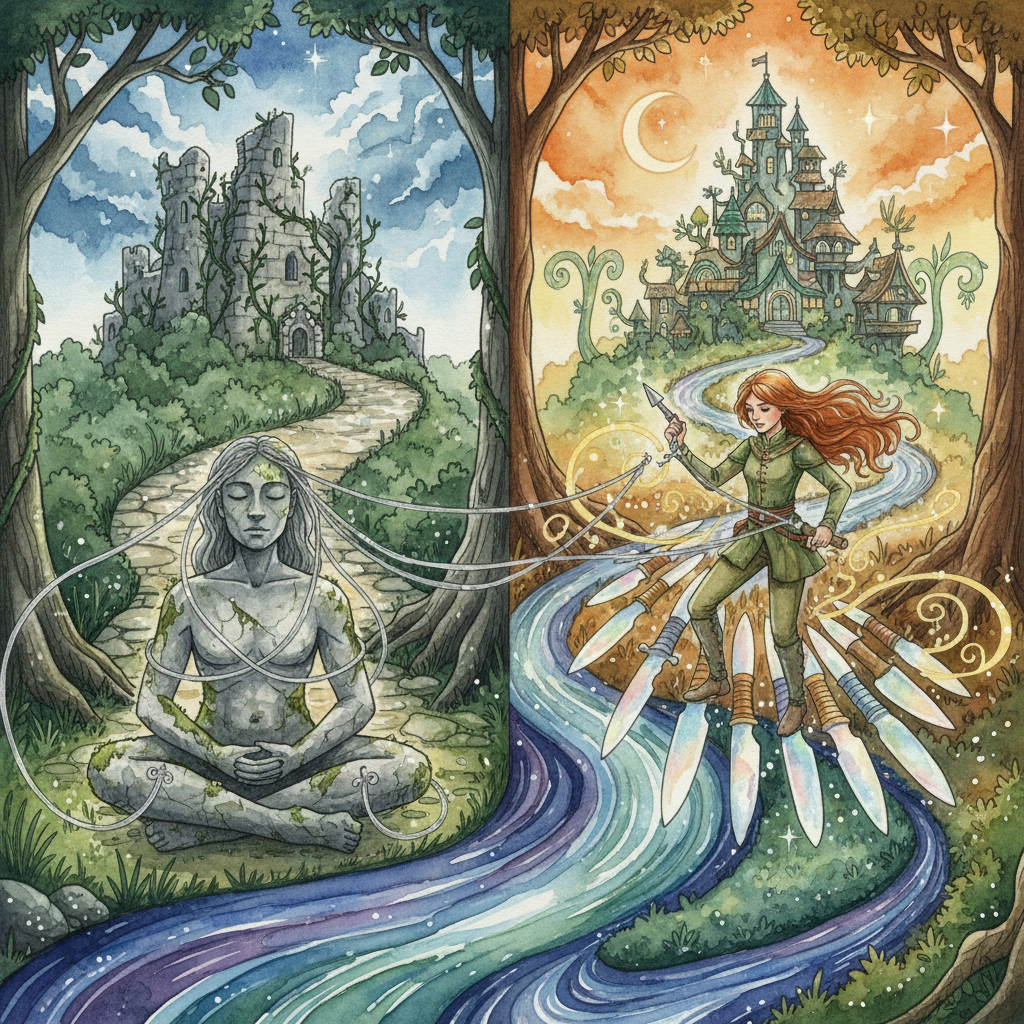 STONE-PATIENCE and KNIFE-PATIENCE