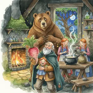 THE BEAR and THE OLD MAN'S DAUGHTERS