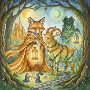 The Golden Lantern, the Golden Goat, and the Golden Cloak