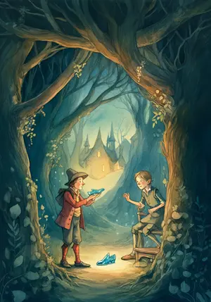 The Little Glass Shoe