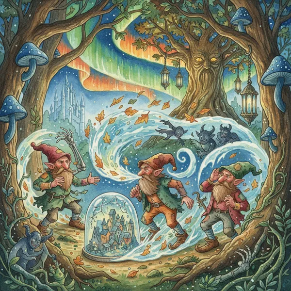 Cover: The Three Sneezes