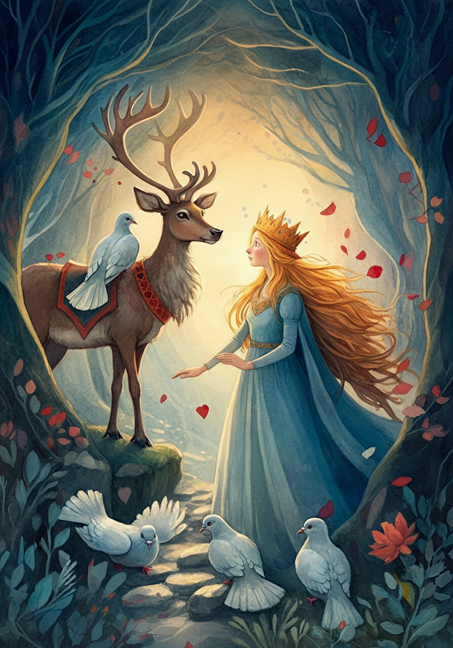 THE FAIRY QUEEN and THE CARRIER DOVES