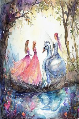 THE SWAN MAIDENS and THE SILVER KNIGHT