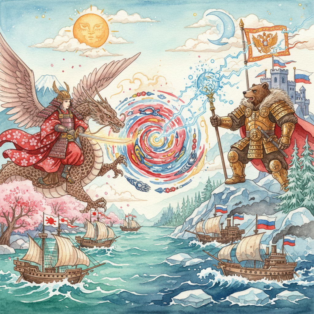 JAPAN and RUSSIA in CONFLICT