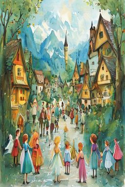 THE SWISS FAIRIES in TOWN MEETING