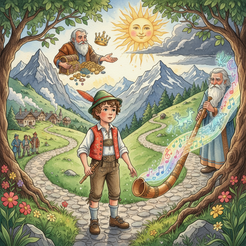 THE WONDERFUL ALPINE HORN