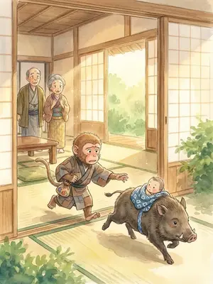 THE ADVENTURES of KINTARO, THE GOLDEN BOY