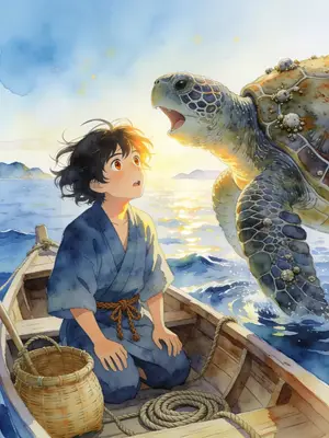 THE BAMBOO-CUTTER and THE MOON-CHILD