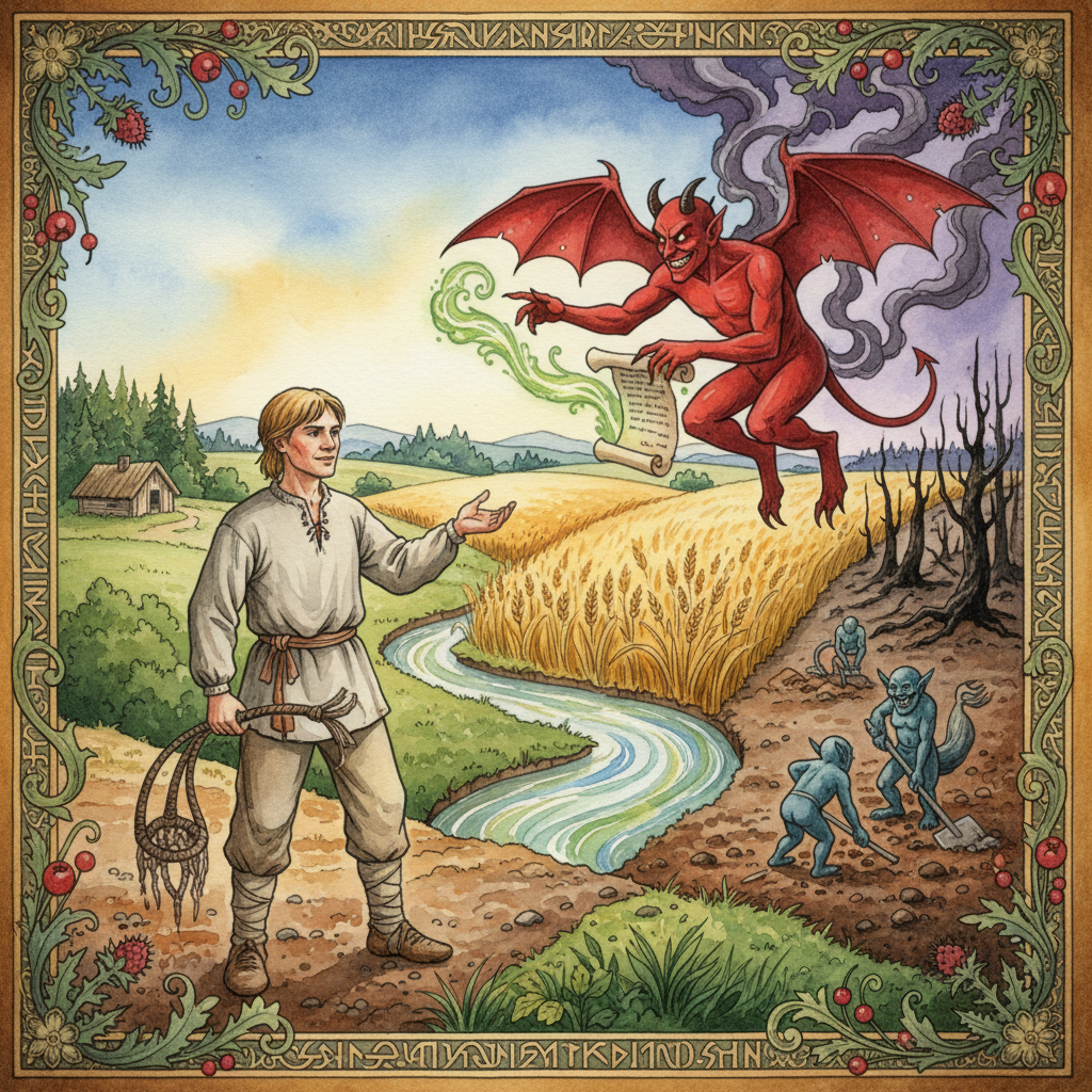 PAHOLAINEN JA JÄNIKSENPYYTÄJÄ