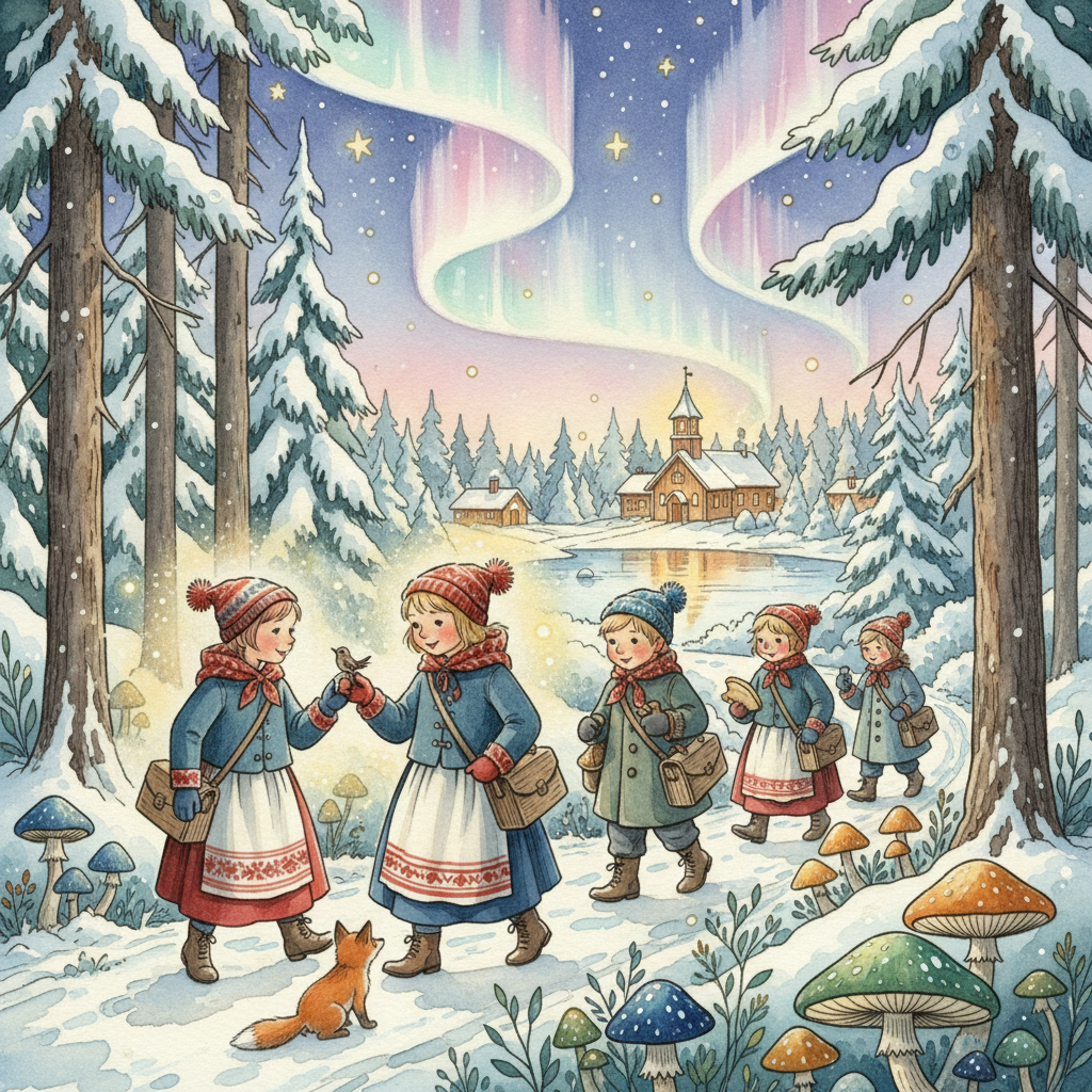 KANSAKOULULASTEN LAULU KOULUTIELLÄ