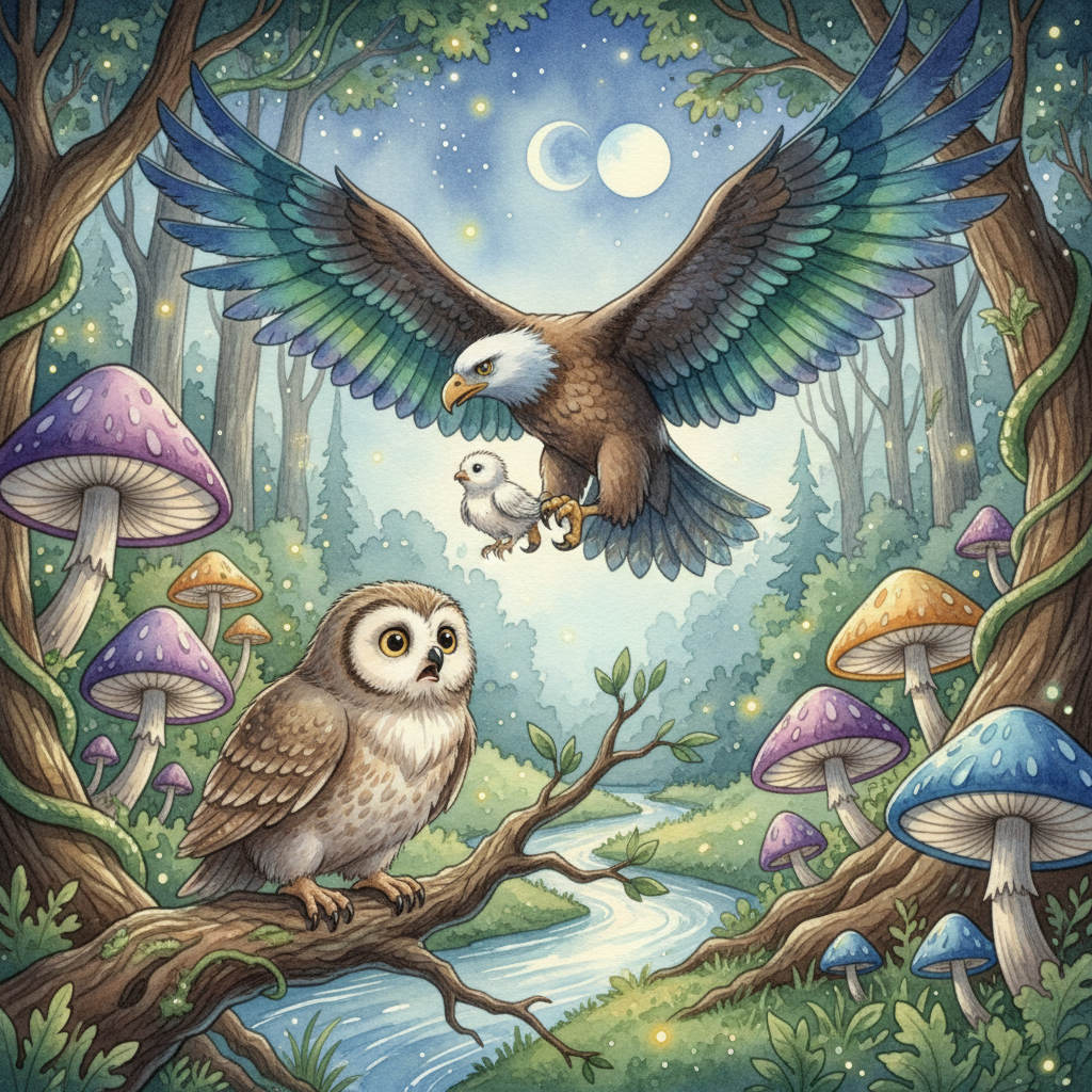 L’AIGLE ET LE HIBOU